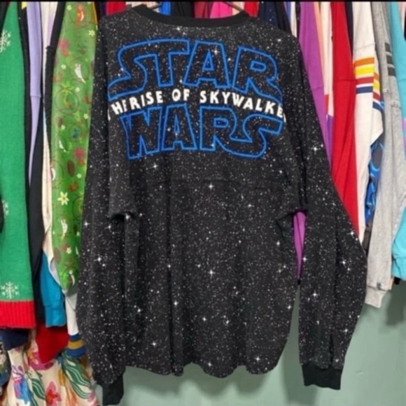 Disney parks Star Wars rise of skywalker Galaxy spirit jersey L